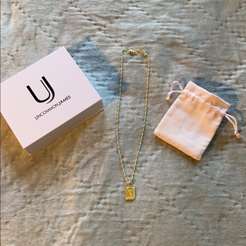 Uncommon James “N” Sur necklace in Gold
